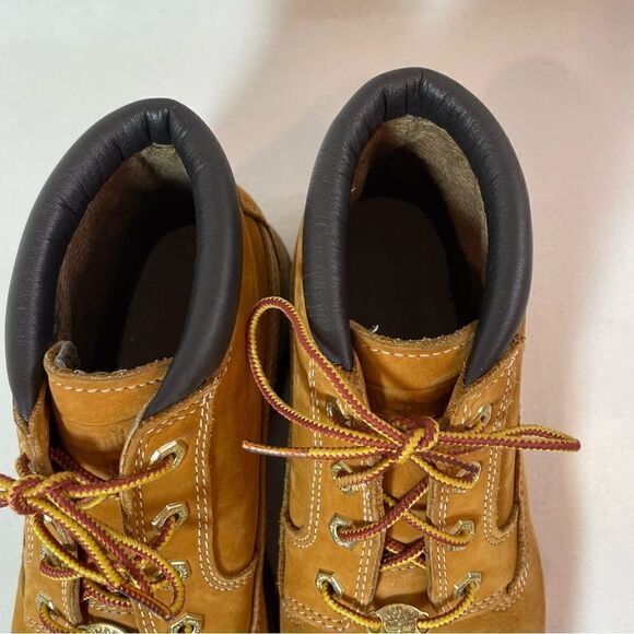 Timberland Nellie Chukka leather ankle boots in wheat beige women’s 9 - Picture 6 of 12
